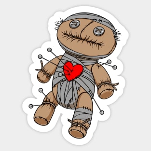 Voodoo Doll Sticker